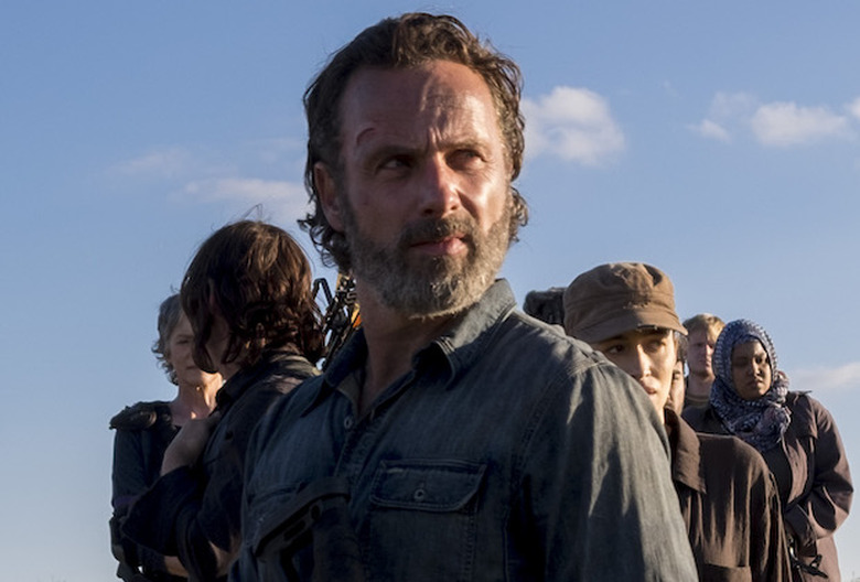 the walking dead rick grimes s8 finale dw