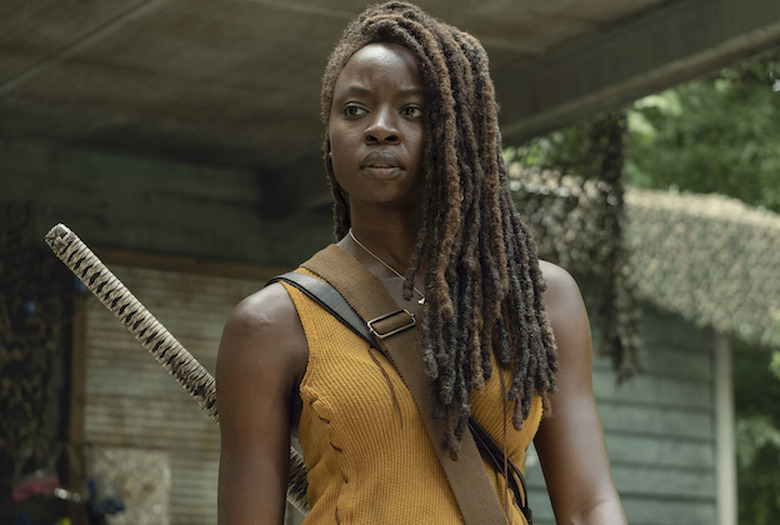 the-walking-dead-danai gurira leaving michonne video season 10