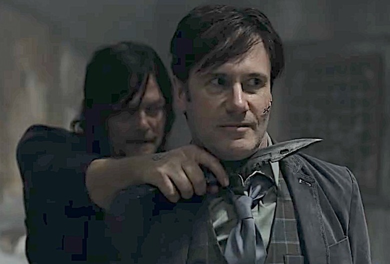 the walking dead comic con video