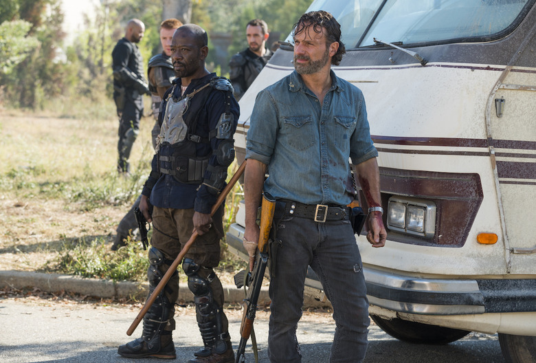 The Walking Dead Season 8 Stuntman Injured