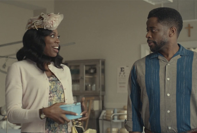 Yvonne Orji and Dule Hill in The Wonder Years