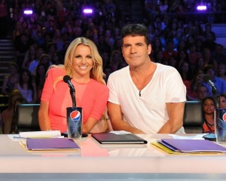 simon cowell britney spears x factor