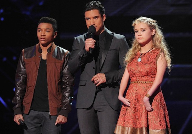THE X FACTOR Josh Levi Rion Page