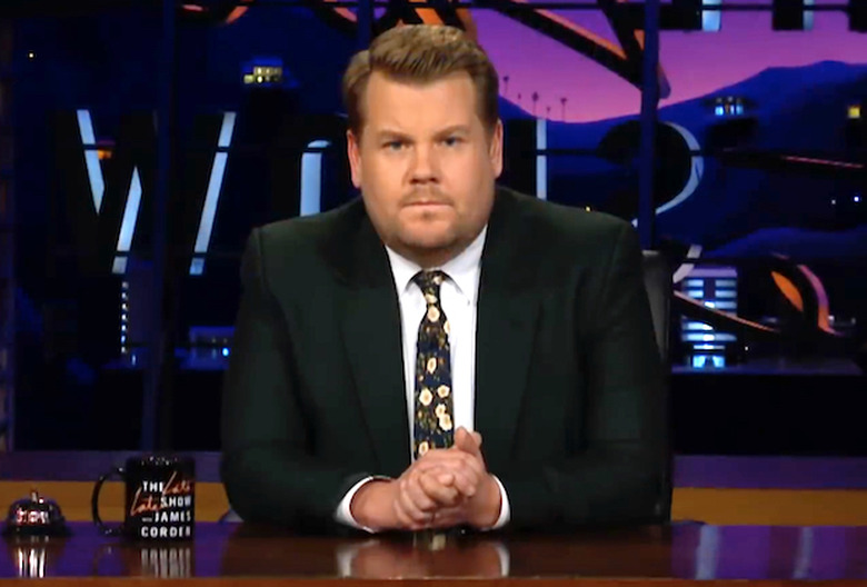 james corden moment of silence borderline shooting