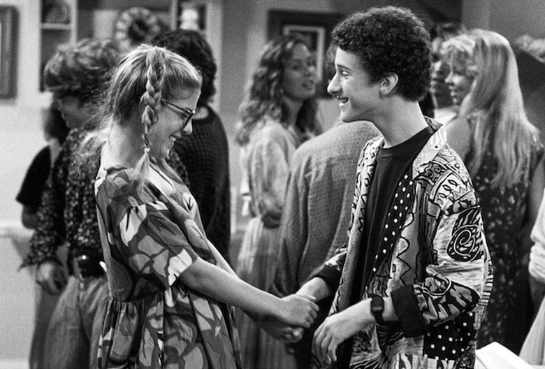 Saved by the Bell - Tori Spelling, Dustin Diamond as Screech and Violet