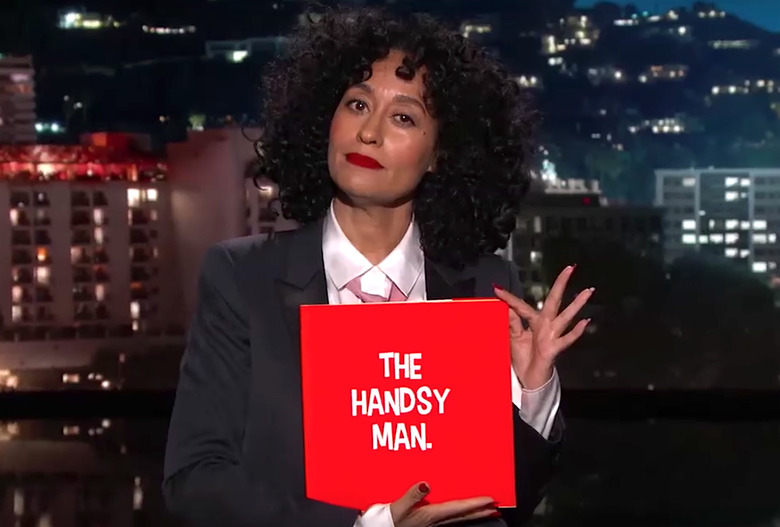 Tracee Ellis Ross The Handsy Man Video Jimmy Kimmel Live