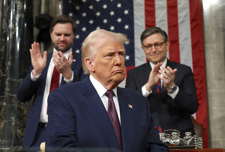 Trump Ratings Speech 2025 Joint Address Congress