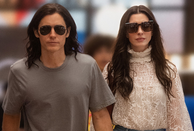 Jared Leto and Anne Hathaway in 'WeCrashed'