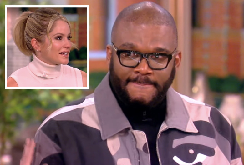 tyler perry the view interview maxines baby mother video