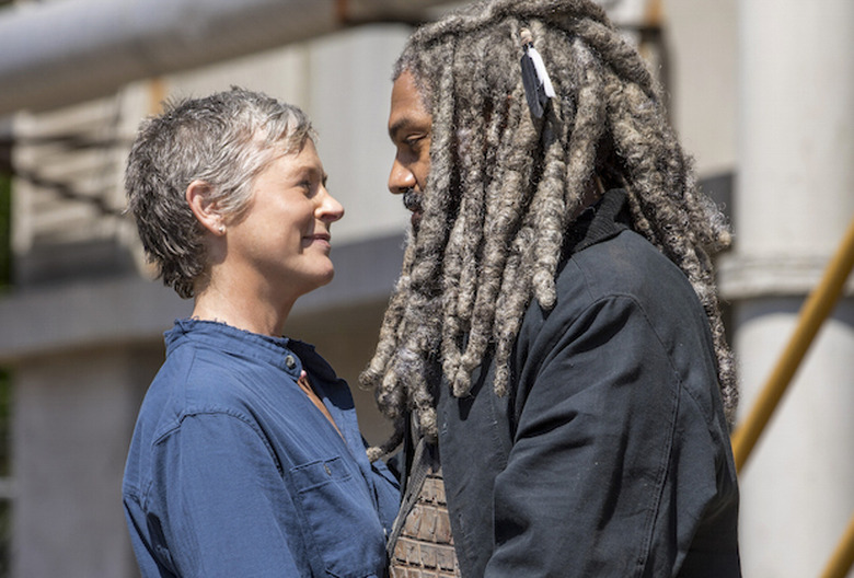 walking-dead-carol ezekiel spoilers king season 9 interview