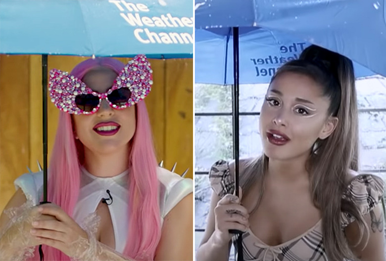 Weather Channel Lady Gaga Ariana Grande
