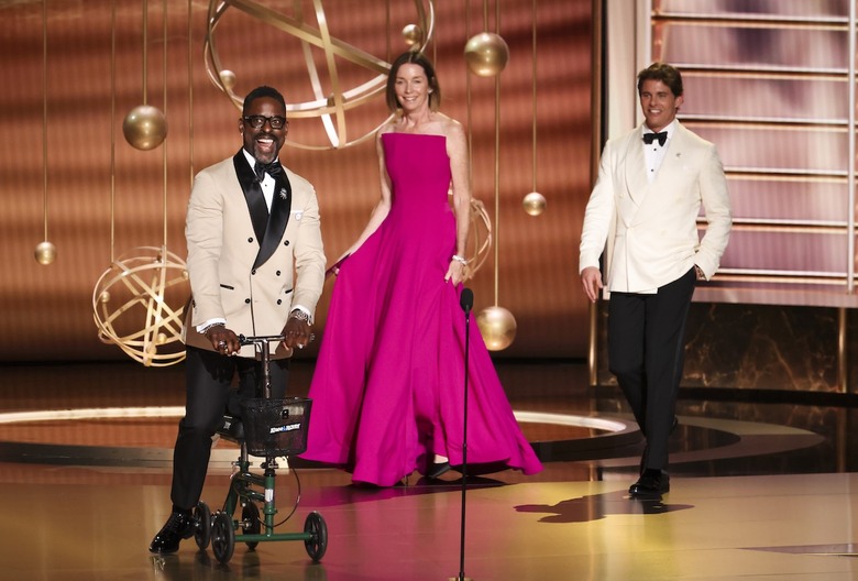 Why Is Sterling K. Brown on Crutches?