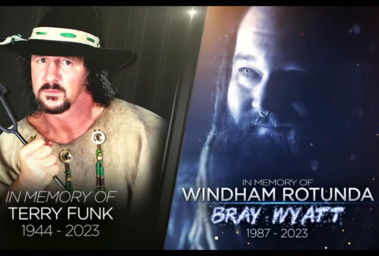 Bray Wyatt and Terry Funk tribute