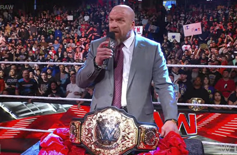 Triple H World Heavyweight Championship Announcement