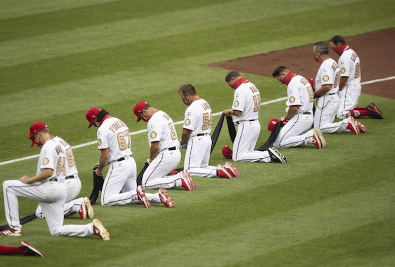 Yankees Nationals Black Lives Matter
