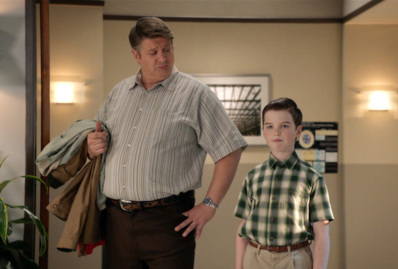Young Sheldon - Big Bang Theory Caltech Cafeteria Scene