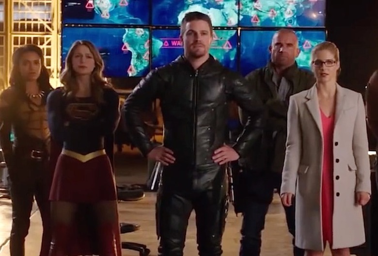 Arrow Flash Supergirl Crossover Spoilers