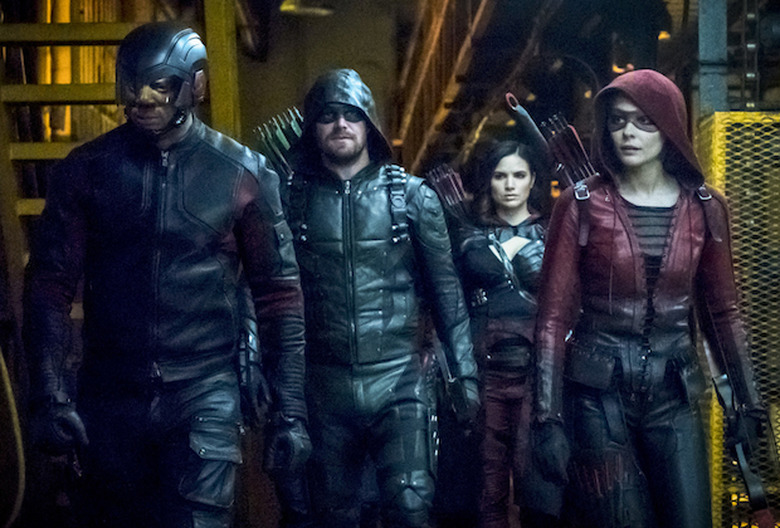 arrow season 6 episode 16 The Thanatos Guild