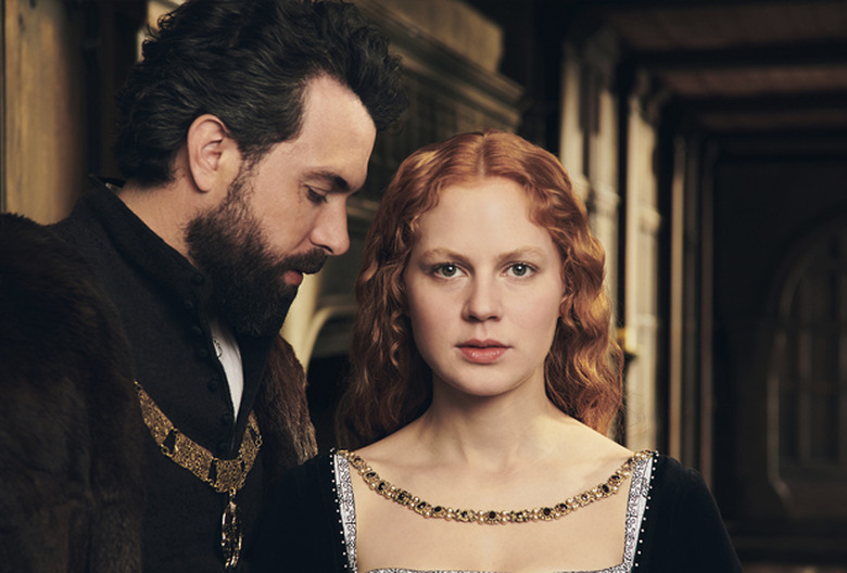 Tom Cullen and Alicia von Rittberg in Becoming Elizabeth