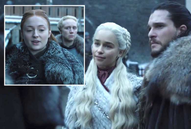 Game of Thrones Season 8 Daenerys Jon Winterfell Video
