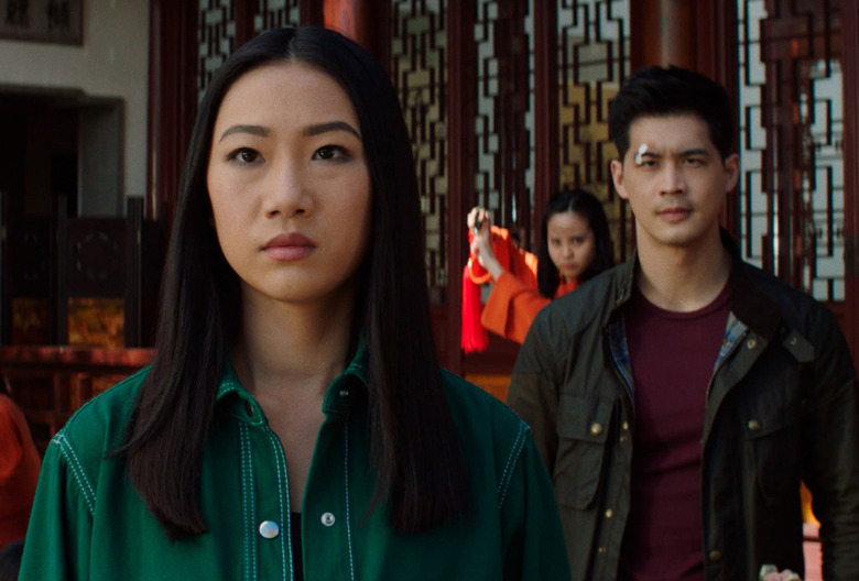 Olivia Liang and Eddie Liu in Kung Fu Season 1
