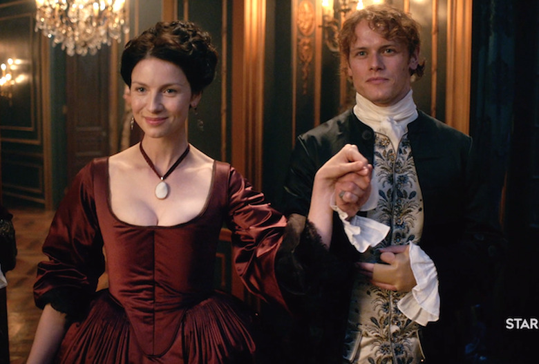 Outlander Season 2 Video Jamie Claire Paris