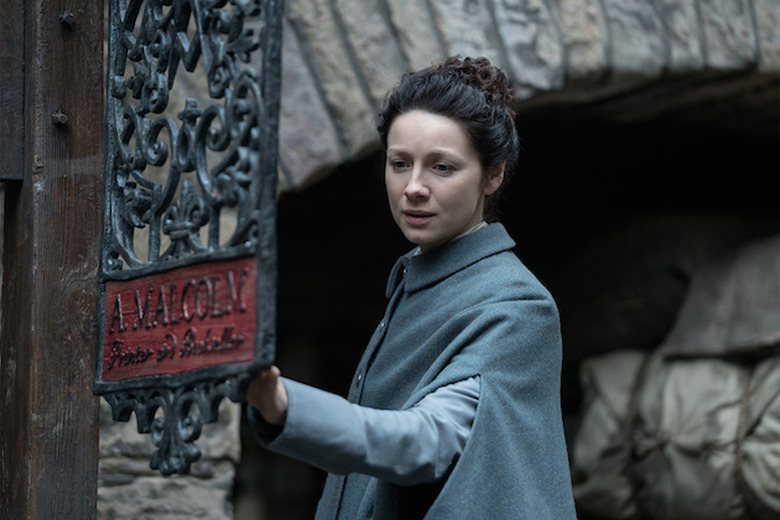 Outlander Season 3 Aging Claire Jamie Caitriona Balfe Interview