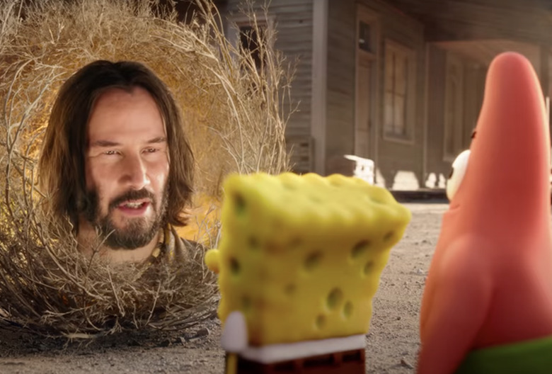 Keanu Reeves in SpongeBob Movie: Sponge on the Run