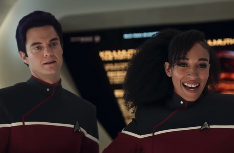 Jack Quaid and Tawny Newsome in Star Trek: Strange New Worlds 