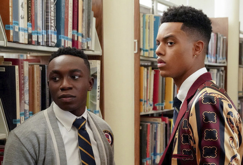 Olly Sholotan and Jabari Banks in Bel-Air