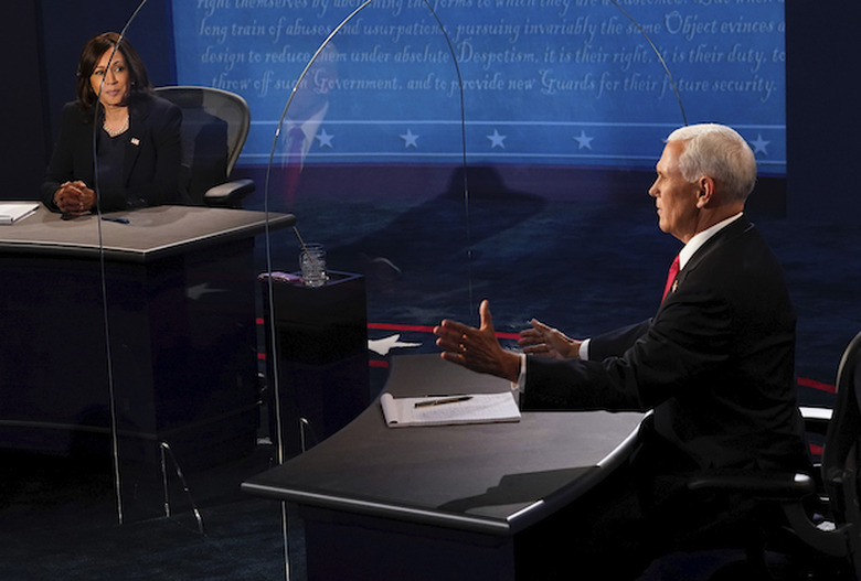 Ratings Debate Harris Pence