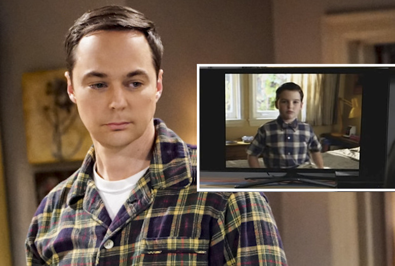 big bang theory young sheldon crossover