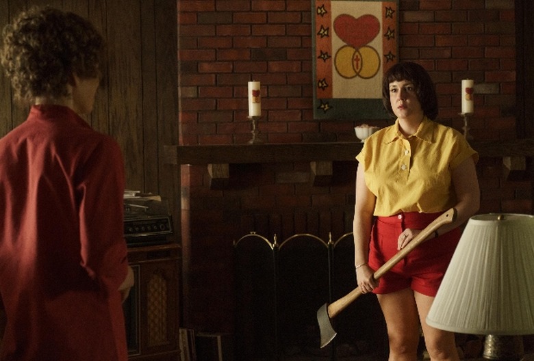 Candy finale, Betty has an axe