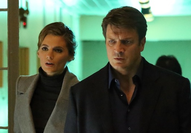 ROMY ROSEMONT, STANA KATIC, NATHAN FILLION