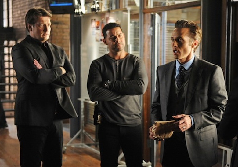 NATHAN FILLION, JON HUERTAS, SEAMUS DEVER, JULIANA DEVER