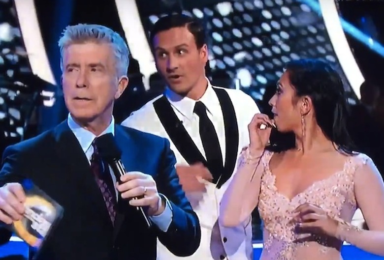 DWTS Lochte Attacked on Stage