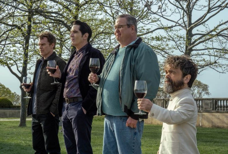 Michael C. Hall and Peter Dinklage in Dexter Resurrection Episode 7