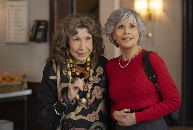 Lily Tomlin and Jane Fonda in Grace and Frankie