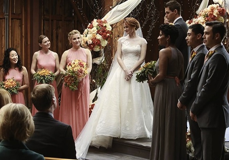 SANDRA OH, ELLEN POMPEO, JESSICA CAPSHAW, SARAH DREW, NICOLE CUMMINS, JUSTIN BRUENING