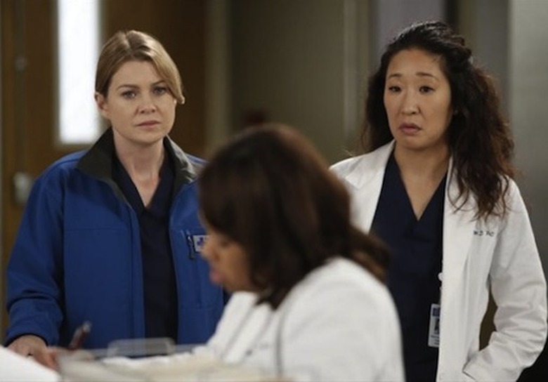 ELLEN POMPEO, CHANDRA WILSON, SANDRA OH