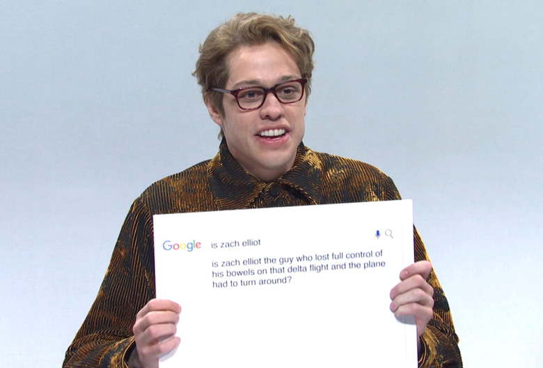 SNL Pete Davidson Wired Interview sketch