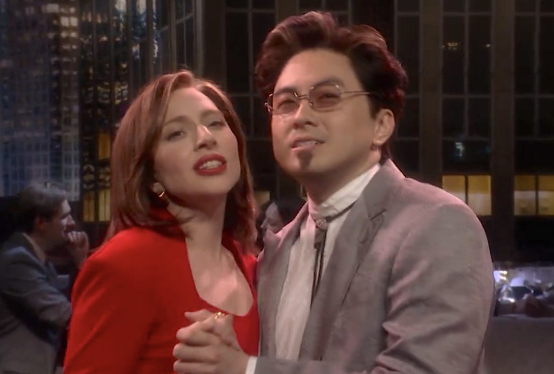 SNL Lady Gaga Bowen Yang Wonderful Tonight