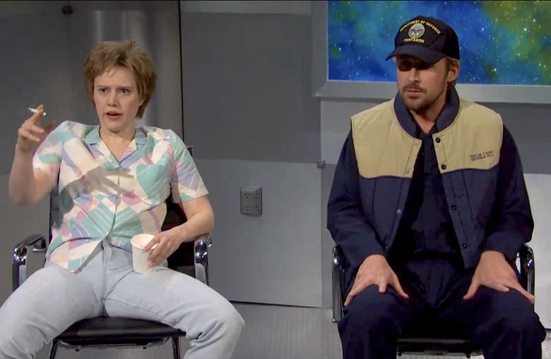 SNL Video Ryan Gosling Alien Abduction Kate McKinnon