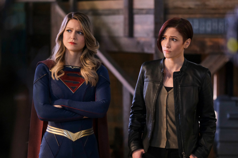 Melissa Benoist and Chyler Leigh in Supergirl Season 6