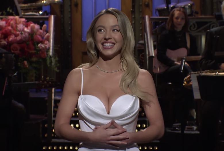 Sydney Sweeney Nude Scenes Video SNL Monologue
