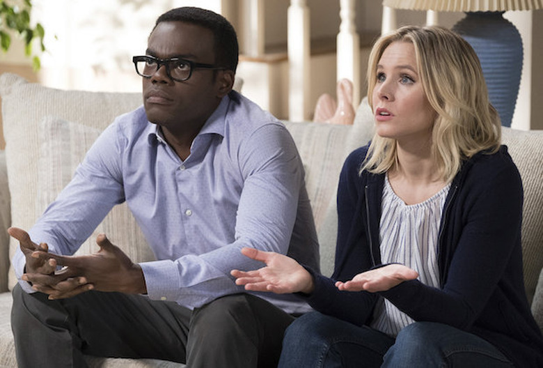 The Good Place Season 2 Episode 3 Chidi Eleanor