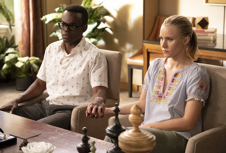 The Good Place Season 3 Episode 8 Chidi Eleanor