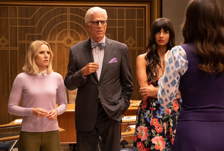 The Good Place Season 4 Episode 10 Eleanor Michael Tahani Janet
