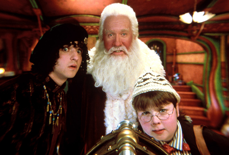 David Krumholtz, Tim Allen, Spencer Breslin in original Santa Clauses trilogy 