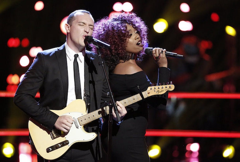 the voice Aaron Gibson SaRayah